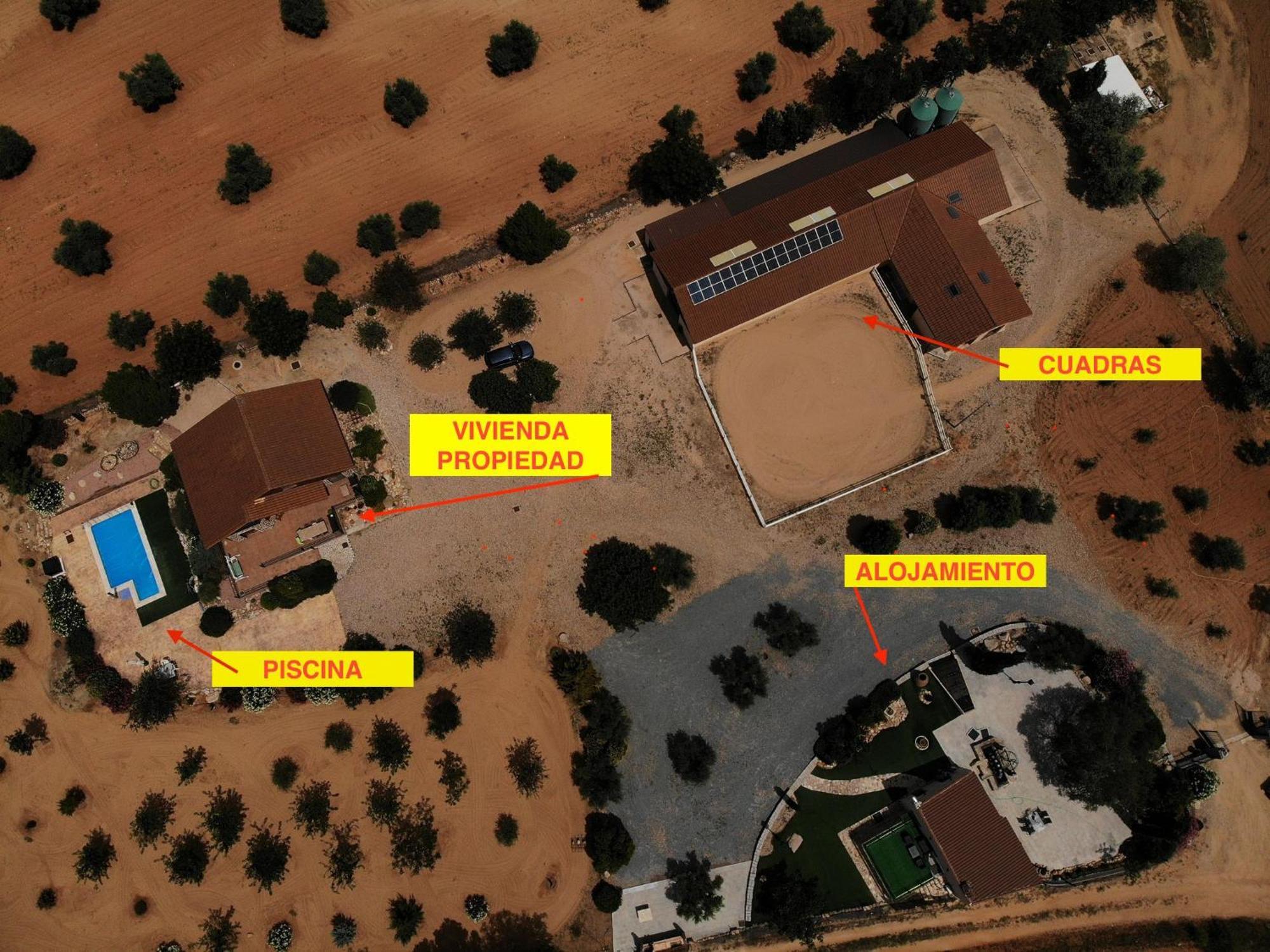 Finca Santa Lucia Alojamientos Mazarambroz Kültér fotó